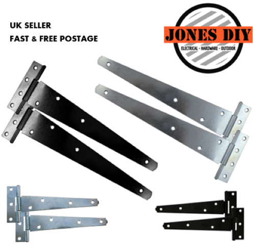 Tee hinges black - hinges,