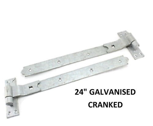 Galvanised cranked hook - 24",