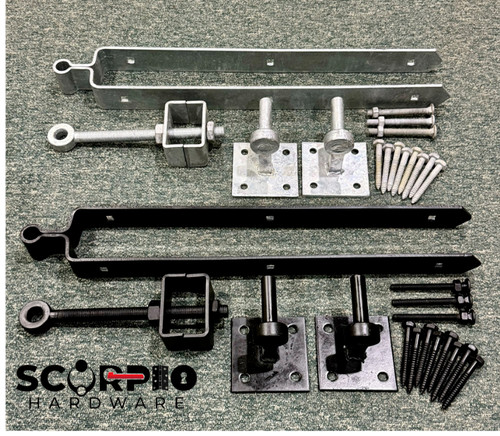 Field gate adjustable hinges - field,
