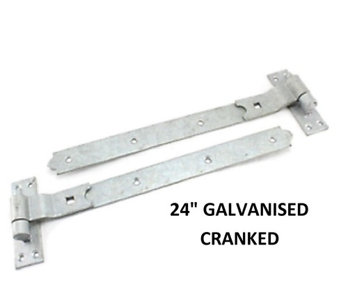 Galvanised cranked hook - galvanised,