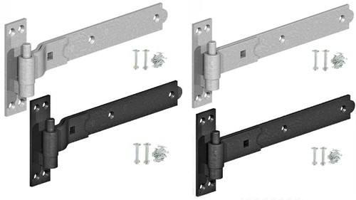 Hook and band - and, hinges