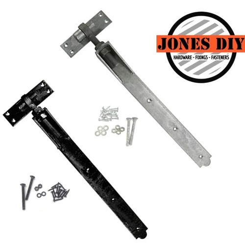 Adjustable gate hinge hook - adjustable,