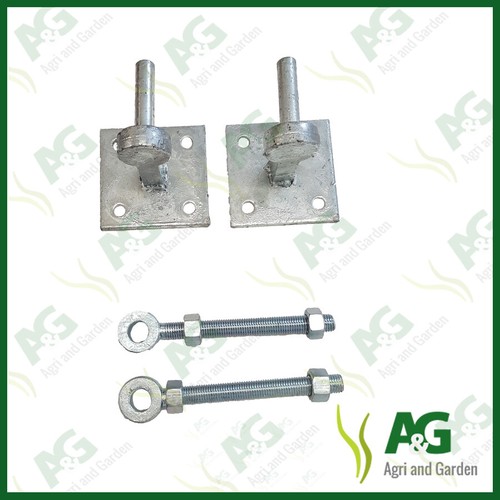 Gate hinge set 16mm - 16mm, x