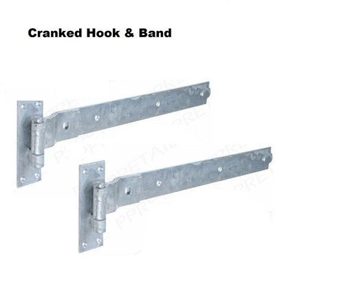 Gate cranked hook - cranked,