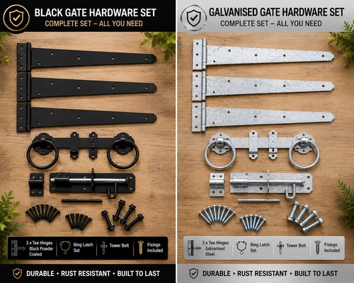 Heavy duty garden gate hinge - heavy,