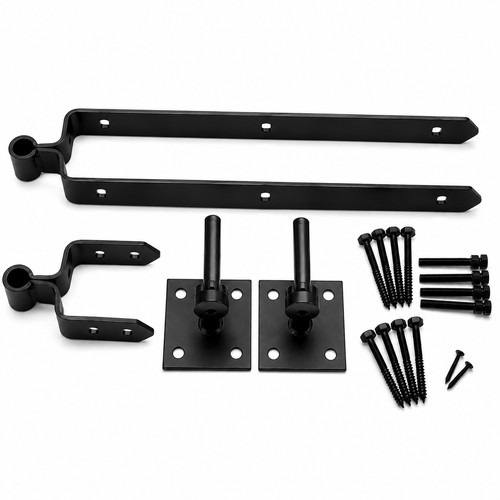 Field gate hinges - hinges, double