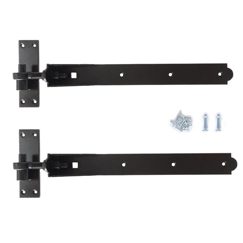 Black adjustable hook and - and, band