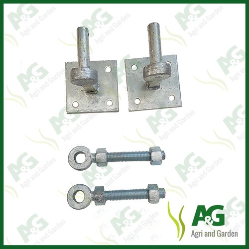 Gate hinge set 19mm - 19mm, x
