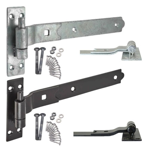 Gate hinges heavy duty cranked - gate,