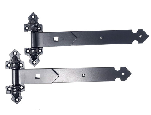 Heavy duty black hinges - heavy,